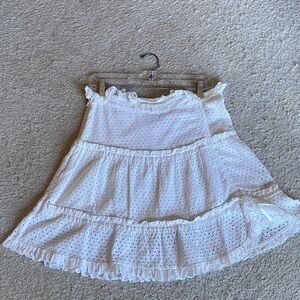 Marc Jacobs cotton eyelets summer skirt, size 4, used